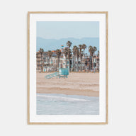 Venice Beach Photo Color No 1 Poster