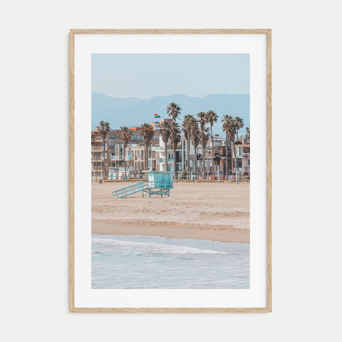 Venice Beach Photo Color No 1 Poster