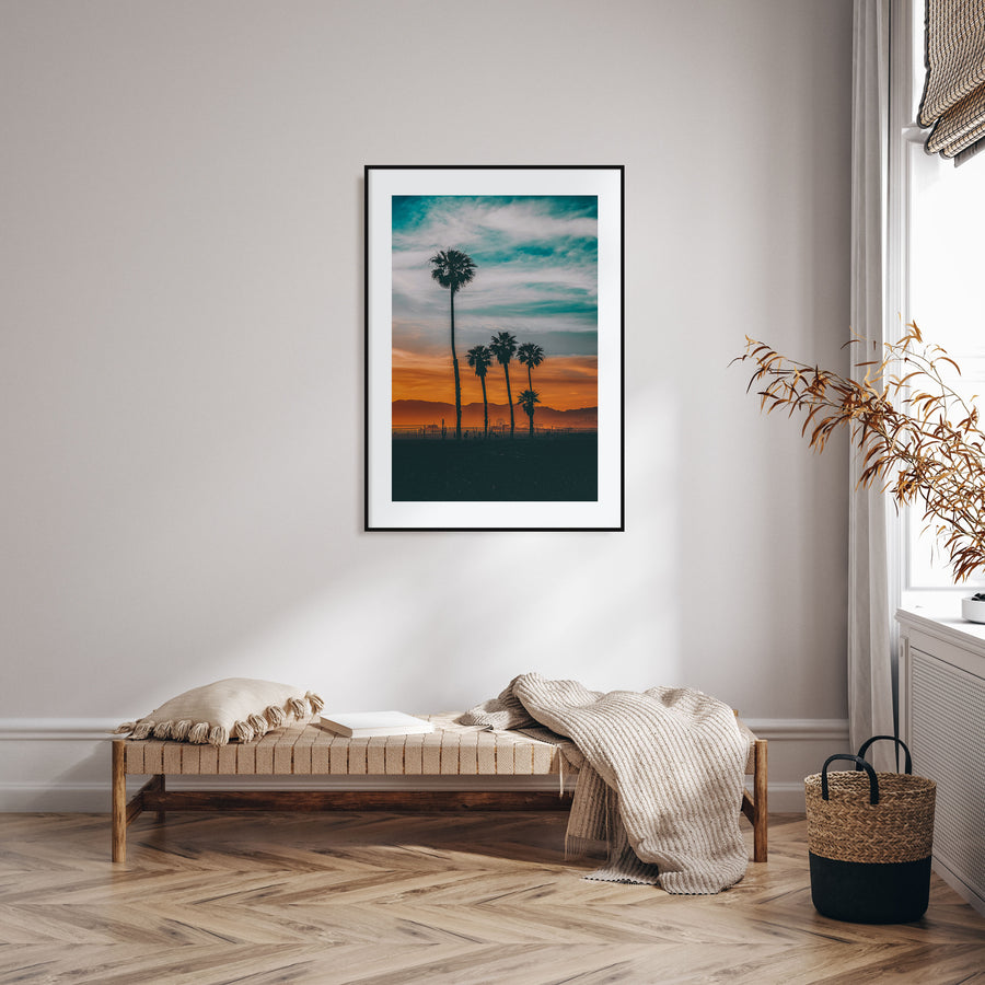 Venice Beach Photo Color No 3 Poster