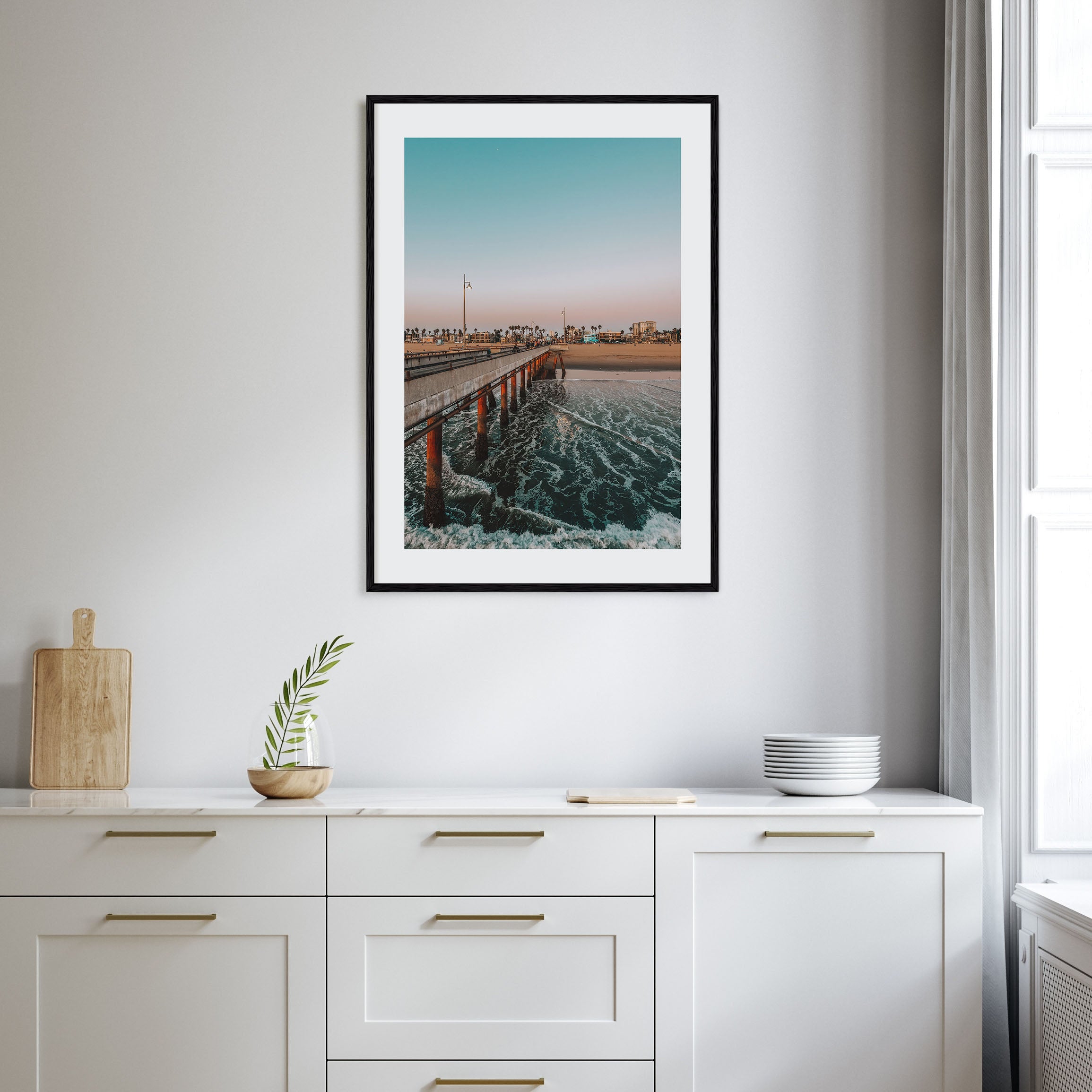 Venice Beach Photo Color No 5 Poster