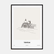 Venice Drawn No 2 Poster