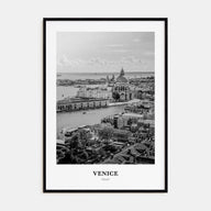 Venice Portrait B&W No 2 Poster