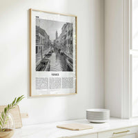 Venice Print Black and White No 1, Venice Wall Art, Venice Poster, Venice Photo, Venice Wall Decor, Italy, Venezia, Italia, Venetian