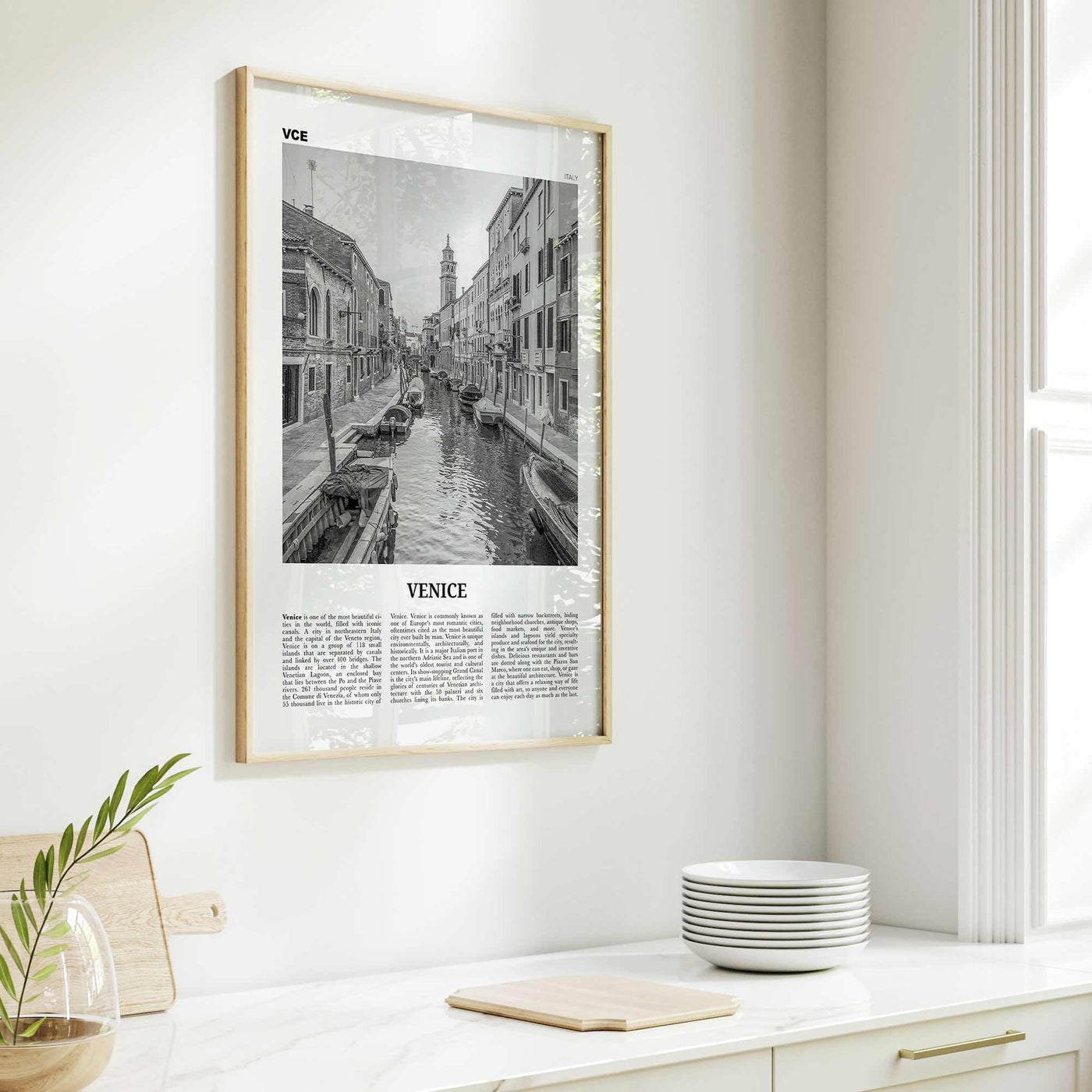 Venice Print Black and White No 1, Venice Wall Art, Venice Poster, Venice Photo, Venice Wall Decor, Italy, Venezia, Italia, Venetian