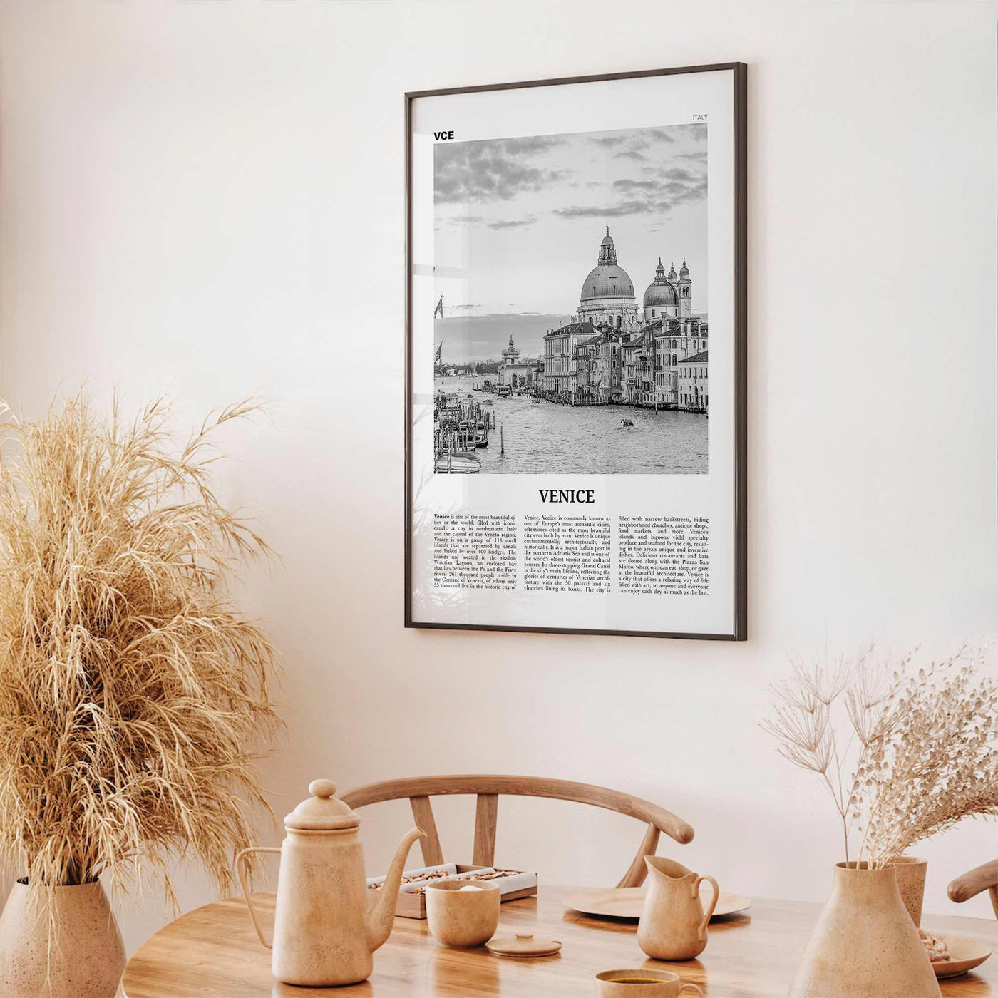 Venice Print Black and White No 2, Venice Wall Art, Venice Poster, Venice Photo, Venice Wall Decor, Italy, Venezia, Italia, Venetian, Europe