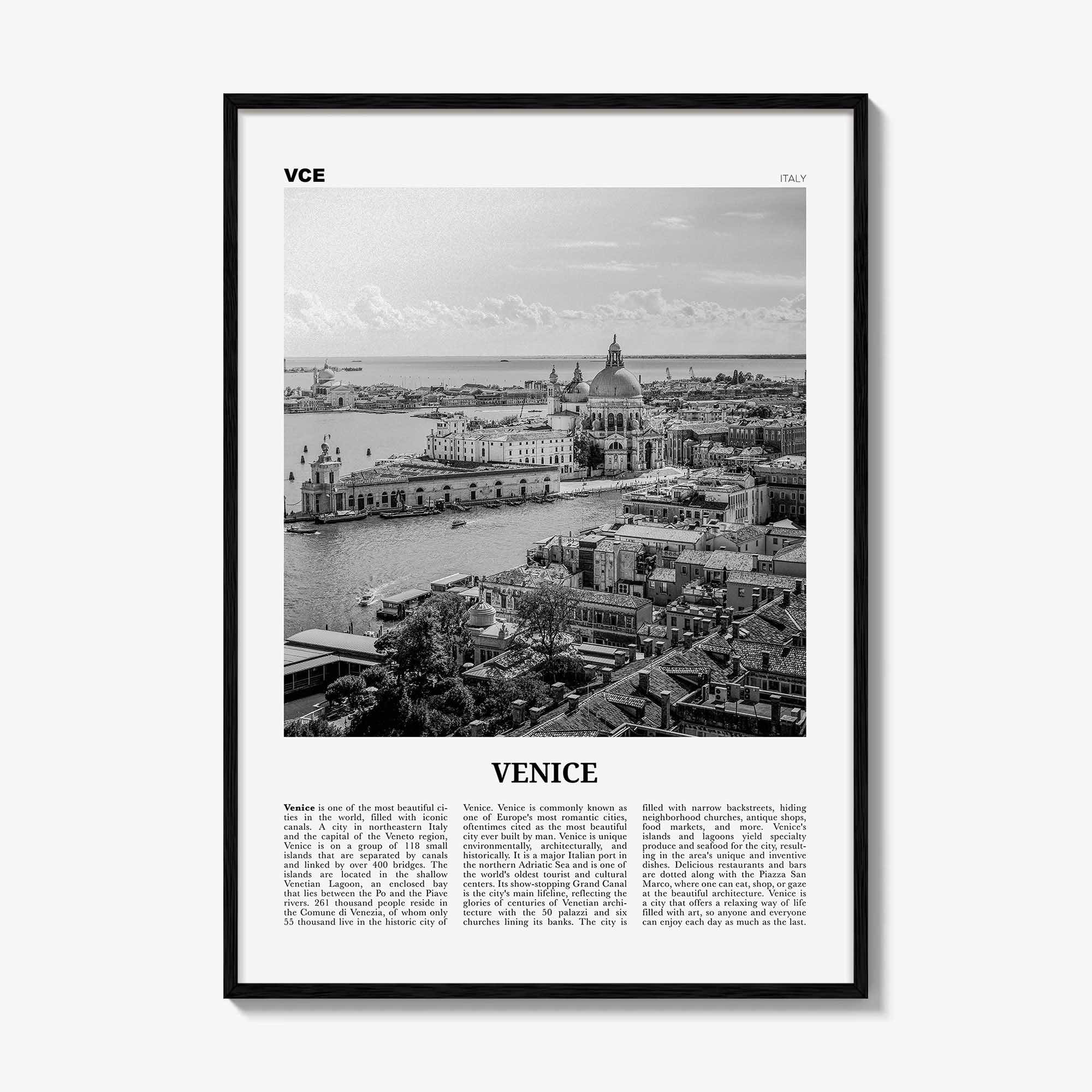 Venice Print Black and White No 3, Venice Wall Art, Venice Poster, Venice Photo, Venice Wall Decor, Italy, Venezia, Italia, Venetian