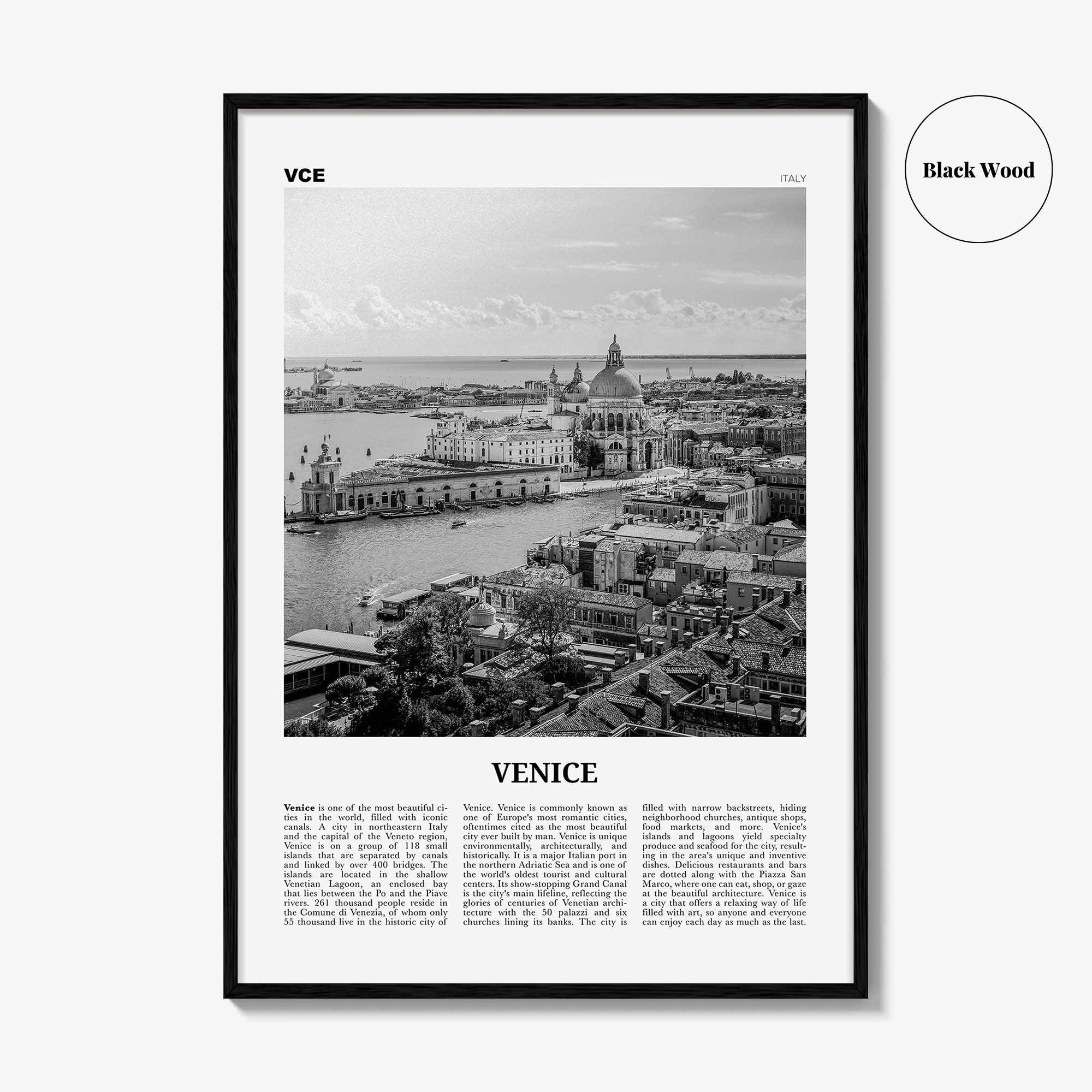 Venice Print Black and White No 3, Venice Wall Art, Venice Poster, Venice Photo, Venice Wall Decor, Italy, Venezia, Italia, Venetian