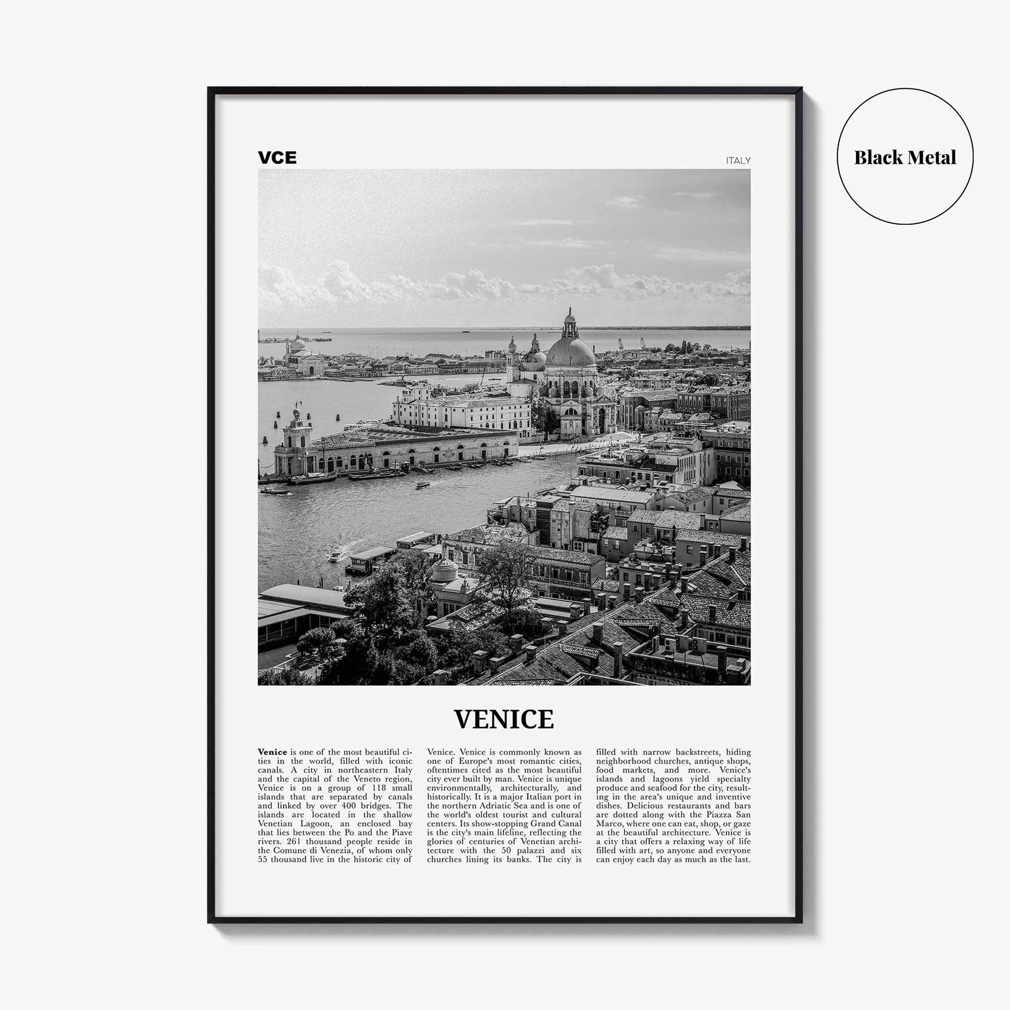 Venice Print Black and White No 3, Venice Wall Art, Venice Poster, Venice Photo, Venice Wall Decor, Italy, Venezia, Italia, Venetian