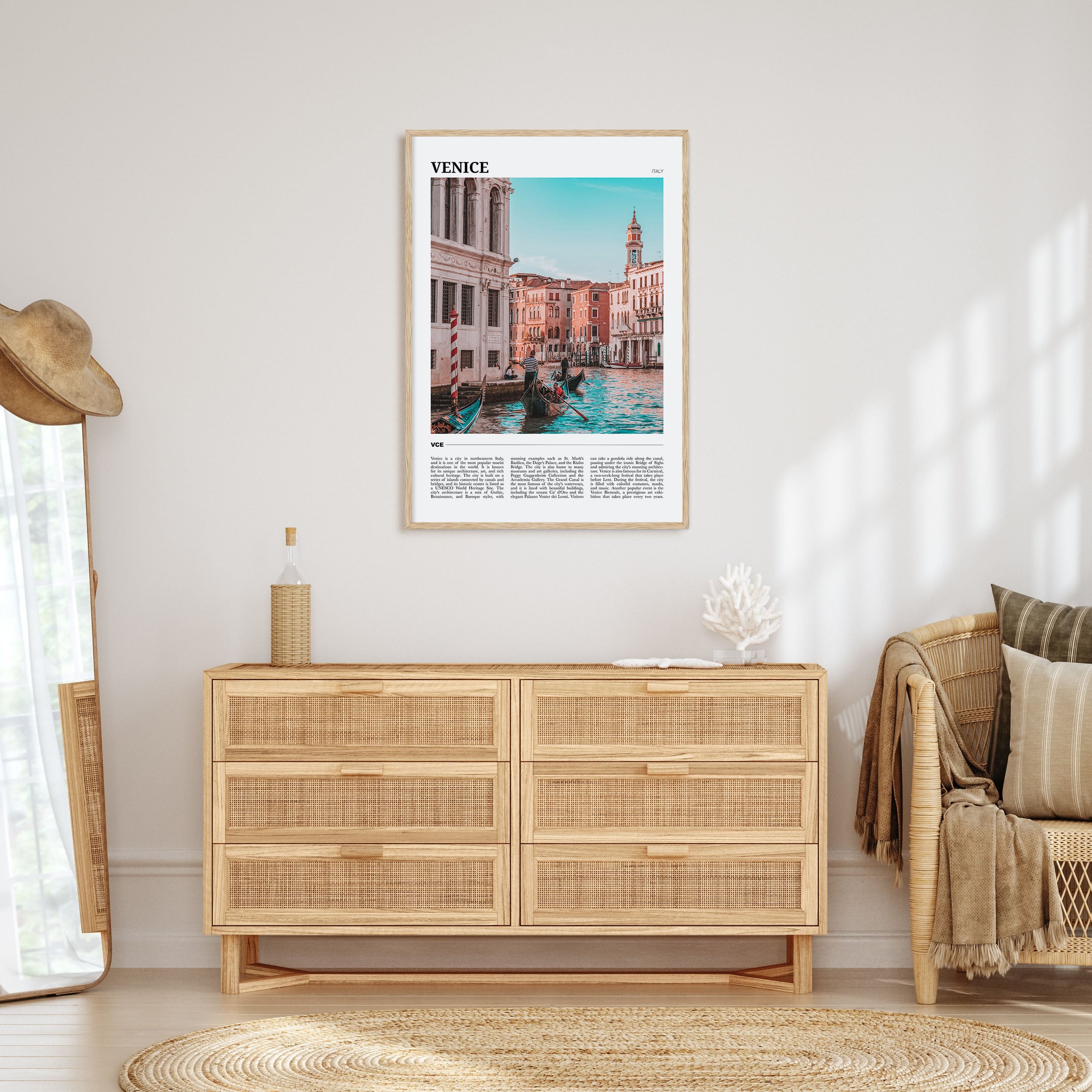 Venice Travel Color Poster