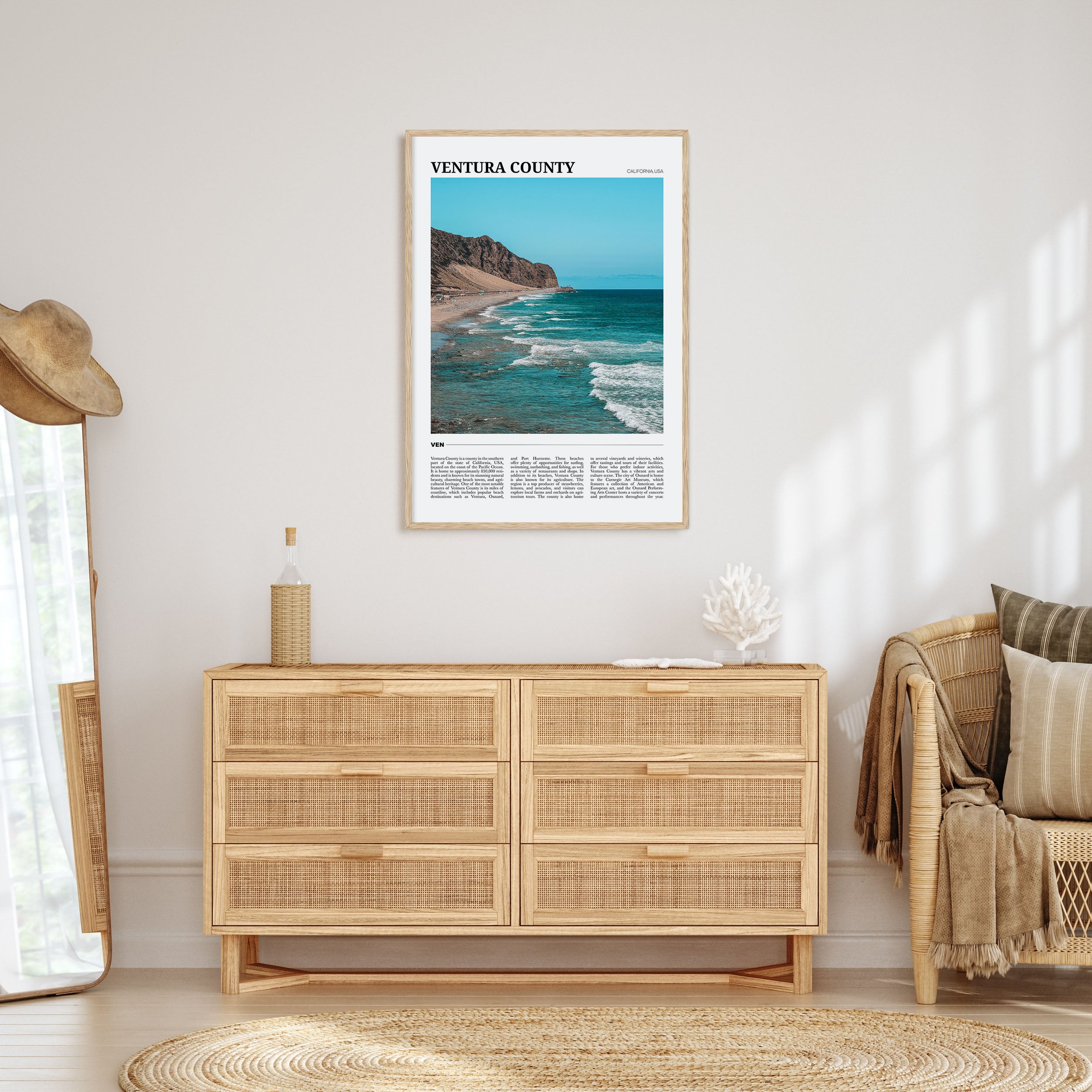 Ventura County Travel Color Poster