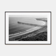 Ventura Landscape B&W No 1 Poster