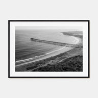 Ventura Landscape B&W No 1 Poster