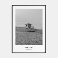 Ventura Portrait B&W No 1 Poster