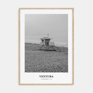 Ventura Portrait B&W No 1 Poster
