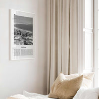 Ventura Print Black and White No 1, Ventura Wall Art, Ventura Poster, Ventura Photo, Ventura Decor, California, USA, United States