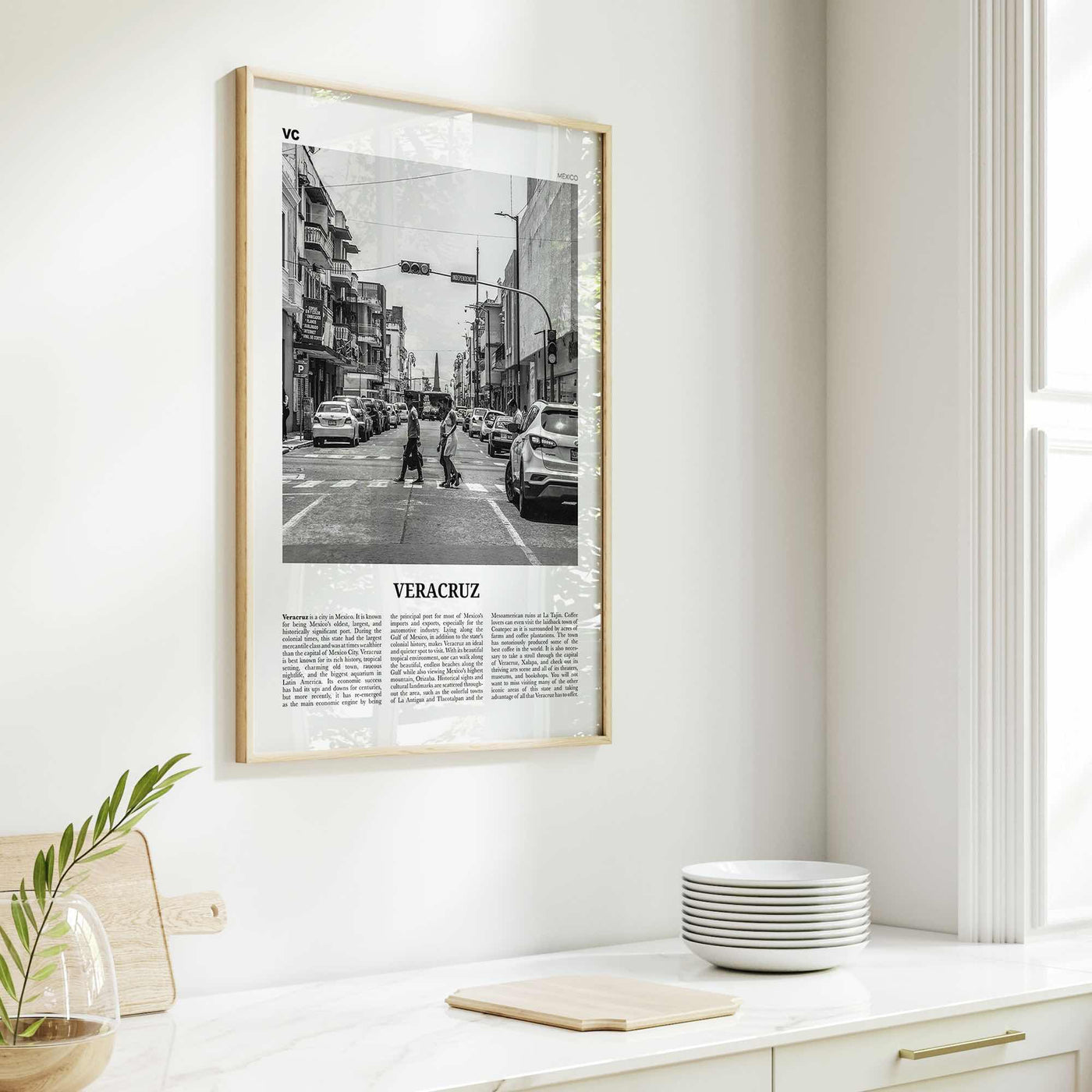 Veracruz Print Black and White, Veracruz Wall Art, Veracruz Poster, Veracruz Photo, Veracruz Wall Décor, Puerto de Veracruz, Mexico