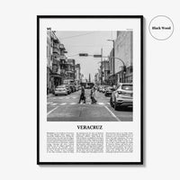 Veracruz Print Black and White, Veracruz Wall Art, Veracruz Poster, Veracruz Photo, Veracruz Wall Décor, Puerto de Veracruz, Mexico