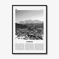 Verbier Print Black and White, Verbier Wall Art, Verbier Poster, Verbier Photo, Verbier Wall Décor, Switzerland, Swiss, Valais