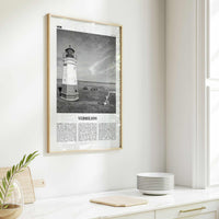 Vermilion Print Black and White, Vermilion Wall Art, Vermilion Poster, Vermilion Photo, Vermilion Wall Décor, Vermilion Map, Ohio, USA