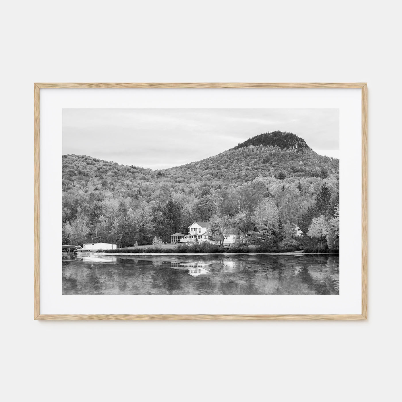 Vermont Landscape B&W Poster