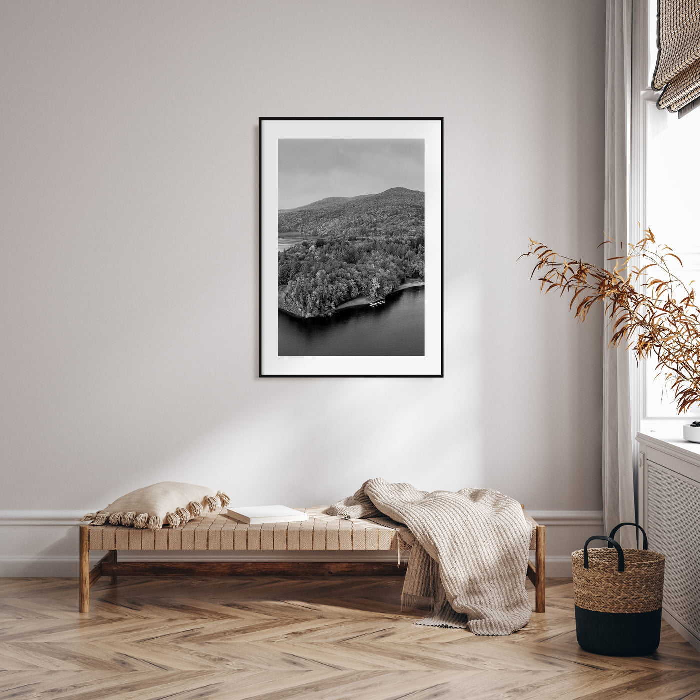 Vermont Photo B&W Poster