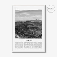 Vermont Print Black and White No 1, Vermont Wall Art, Vermont Poster, Vermont Photo, Vermont Wall Decor, USA, United States, North America
