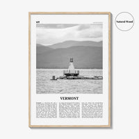 Vermont Print Black and White No 4, Vermont Wall Art, Vermont Poster, Vermont Photo, Vermont Wall Décor, Vermont Map, United States