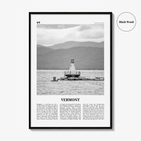 Vermont Print Black and White No 4, Vermont Wall Art, Vermont Poster, Vermont Photo, Vermont Wall Décor, Vermont Map, United States