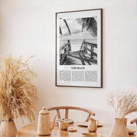 Vero Beach Print Black and White, Vero Beach Wall Art, Vero Beach Poster, Vero Beach Photo, Vero Beach Décor, Vero Beach Map, Florida, USA