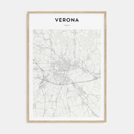 Verona Map Portrait Poster