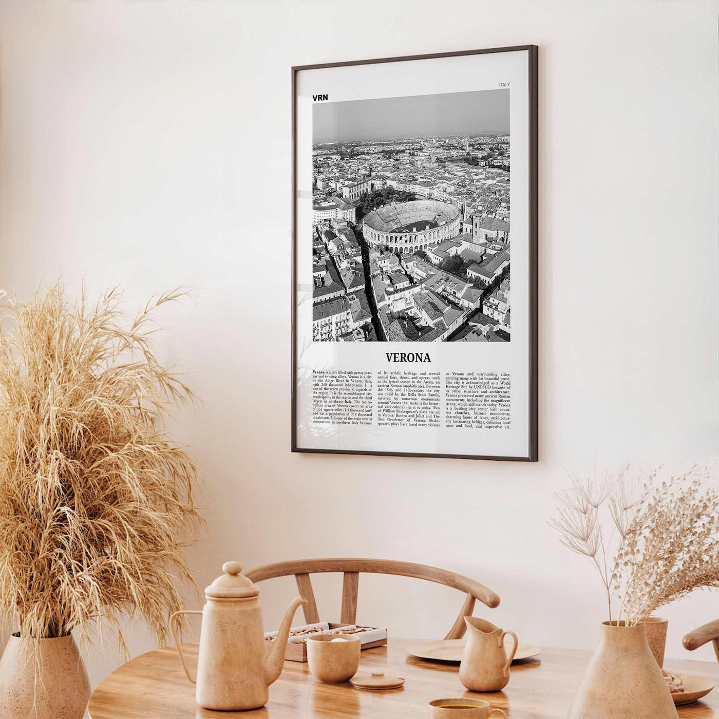 Verona Print Black and White No 2, Verona Wall Art, Verona Poster, Verona Photo, Verona Wall Decor, Italy, Italia, Veròna, Europe