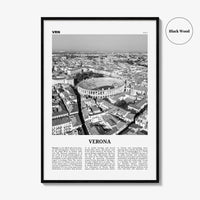 Verona Print Black and White No 2, Verona Wall Art, Verona Poster, Verona Photo, Verona Wall Decor, Italy, Italia, Veròna, Europe