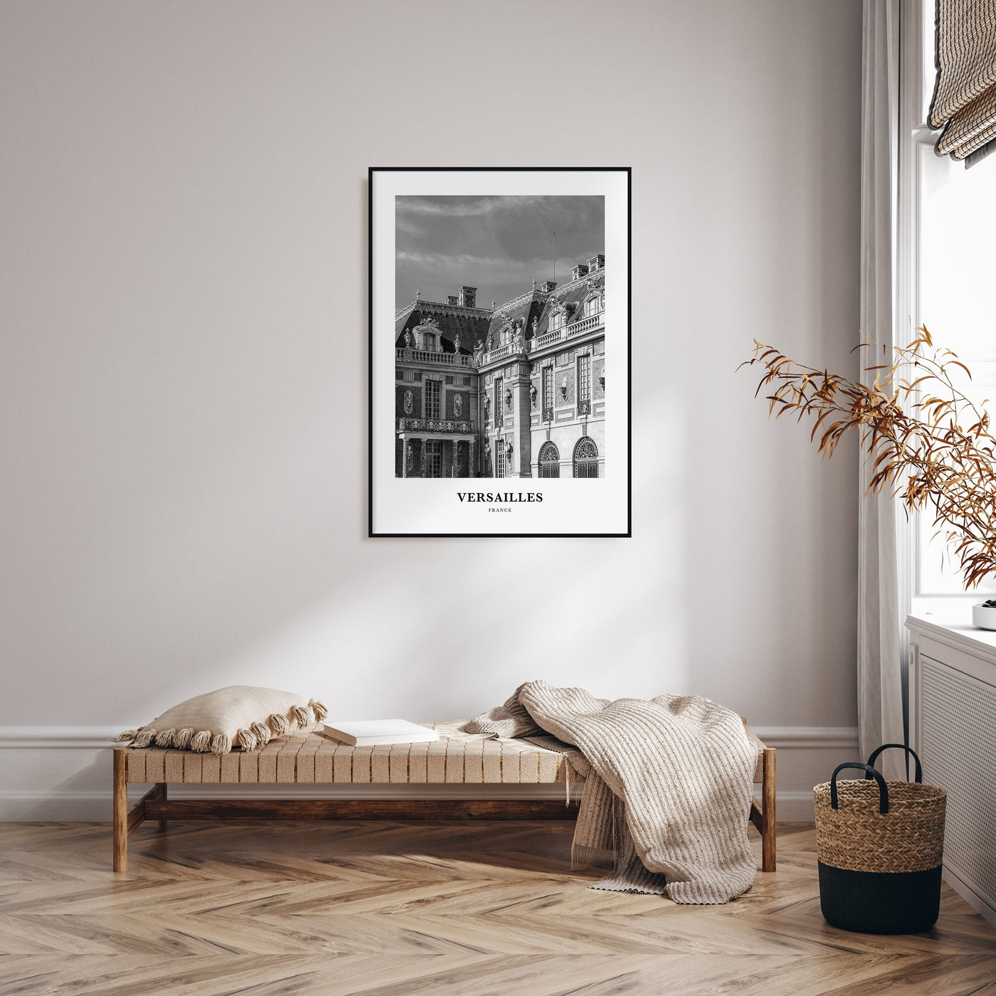 Versailles Portrait B&W Poster