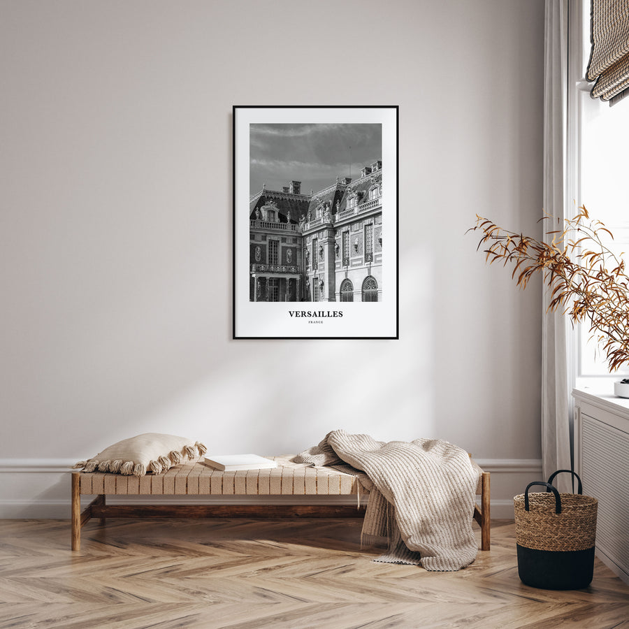 Versailles Portrait B&W Poster