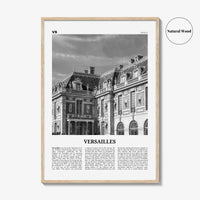 Versailles Print Black and White, Versailles Wall Art, Versailles Poster, Versailles Photo, Versailles Décor, France Yvelines, Île-de-France