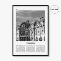 Versailles Print Black and White, Versailles Wall Art, Versailles Poster, Versailles Photo, Versailles Décor, France Yvelines, Île-de-France