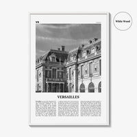 Versailles Print Black and White, Versailles Wall Art, Versailles Poster, Versailles Photo, Versailles Décor, France Yvelines, Île-de-France