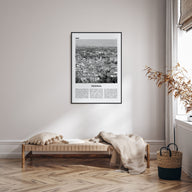 Vicenza Travel B&W Poster