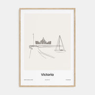 Victoria, Canada Drawn Poster