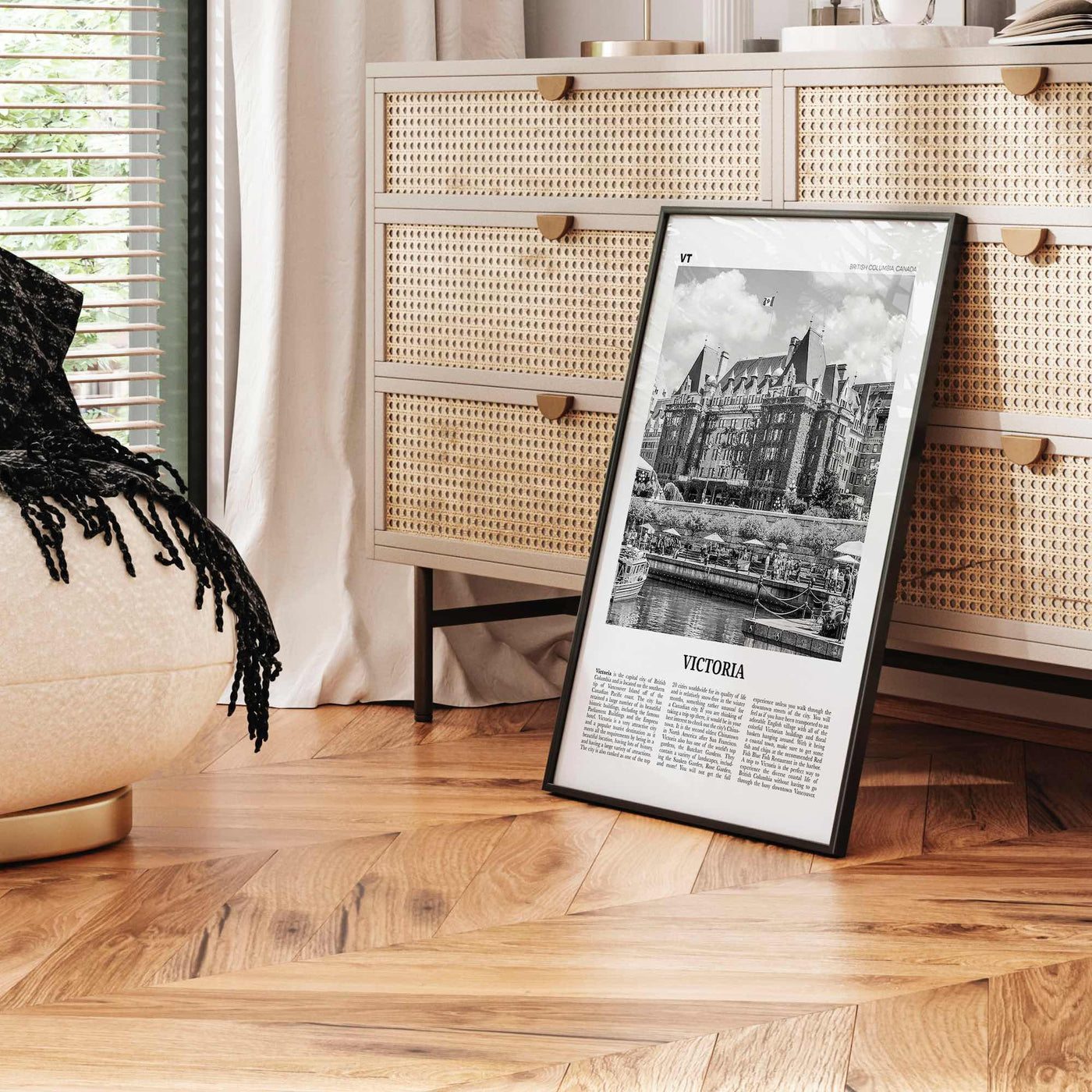 Victoria Print Black and White Canada, Victoria Wall Art, Victoria Poster, Victoria Photo, Victoria Wall Décor, British Columbia, Canada