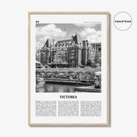 Victoria Print Black and White Canada, Victoria Wall Art, Victoria Poster, Victoria Photo, Victoria Wall Décor, British Columbia, Canada