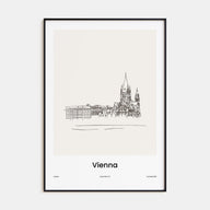 Vienna Drawn Poster