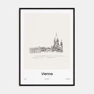 Vienna Drawn Poster