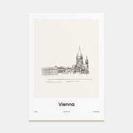 Vienna Drawn Poster