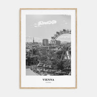 Vienna Portrait B&W No 5 Poster