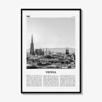 Vienna Print Black and White No 1, Vienna Wall Art, Vienna Poster, Vienna Photo, Vienna Wall Decor, Austria, Wien, Österreich, Europe