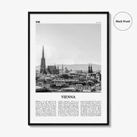 Vienna Print Black and White No 1, Vienna Wall Art, Vienna Poster, Vienna Photo, Vienna Wall Decor, Austria, Wien, Österreich, Europe
