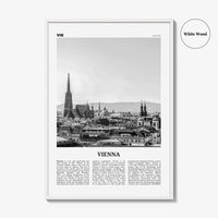Vienna Print Black and White No 1, Vienna Wall Art, Vienna Poster, Vienna Photo, Vienna Wall Decor, Austria, Wien, Österreich, Europe