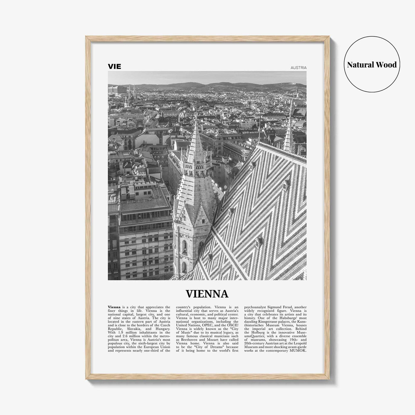 Vienna Print Black and White No 3, Vienna Wall Art, Vienna Poster, Vienna Photo, Vienna Wall Decor, Austria, Wien, Österreich, Europe