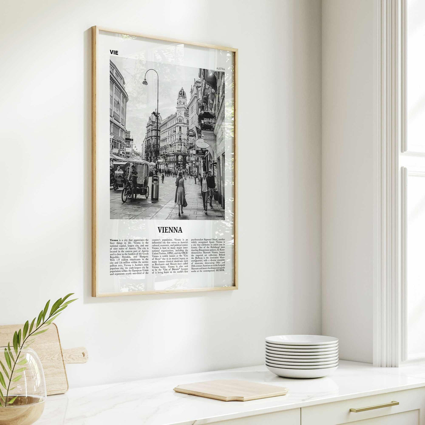 Vienna Print Black and White No 4, Vienna Wall Art, Vienna Poster, Vienna Photo, Vienna Wall Decor, Austria, Wien, Österreich, Europe